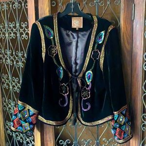 Double D Ranch sequin detailed jacket M